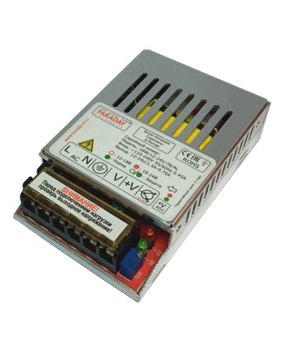 18W/12-24V/78AL. Импульсный блок питания. FARADAY в Ярославле