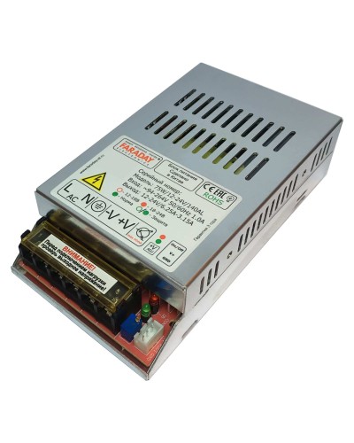 75W/12-24V/140AL. Импульсный блок питания. FARADAY в Ярославле
