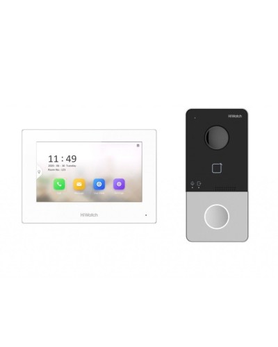 DS-D100IKWF(B). Комплект IP-видеодомофона. HiWatch в Ярославле