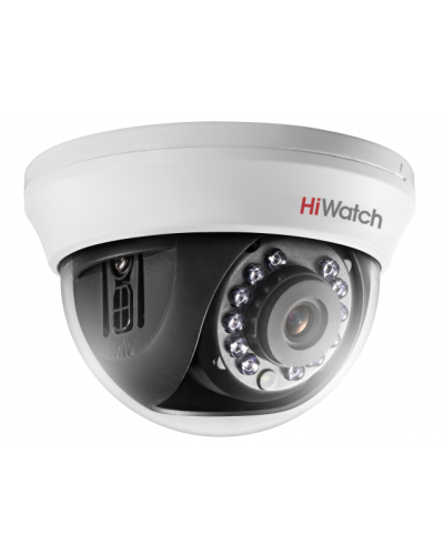 DS-T591(C) (2.8 mm). Бюджетная видеокамера мультиформатная купольная. HiWatch в Ярославле