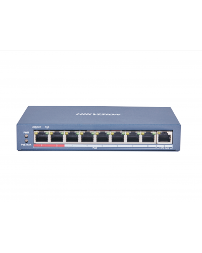 DS-3E0109P-E(C). Коммутатор с питанием POE. Hikvision в Ярославле
