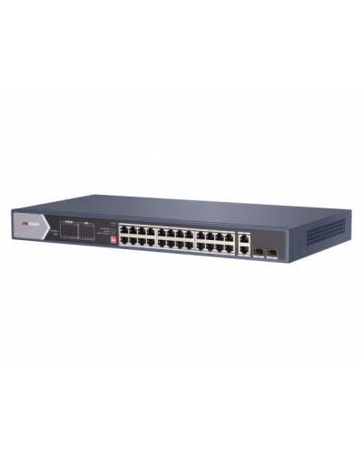 DS-3E0528HP-E. Коммутатор с питанием POE. Hikvision в Ярославле