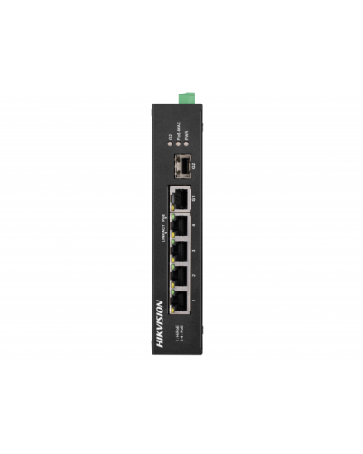 DS-3T0306HP-E/HS. Коммутатор с питанием POE. Hikvision в Ярославле