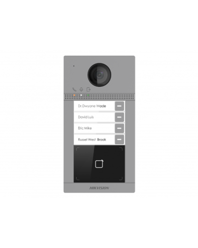 DS-KV8413-WME1(C)/Flush. Вызывная панель IP-домофона. Hikvision в Ярославле