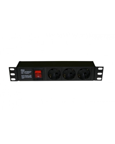 SHE10-3SH-S-IEC. Блок розеток 10. Hyperline в Ярославле