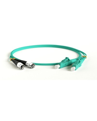 FC-D2-503-FC/PR-LC/PR-H-1M-LSZH-AQ. Патч-корд волоконно-оптический многомодовый. Hyperline в Ярославле