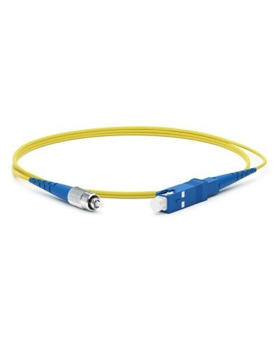 FC-S2-9-FC/UR-SC/UR-H-1M-LSZH-YL. Патч-корд волоконно-оптический одномодовый. Hyperline в Ярославле