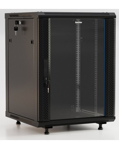 TWB-FC-1545-GP-RAL9004. Шкаф телекоммуникационный 19 настенный 15U. Hyperline в Ярославле