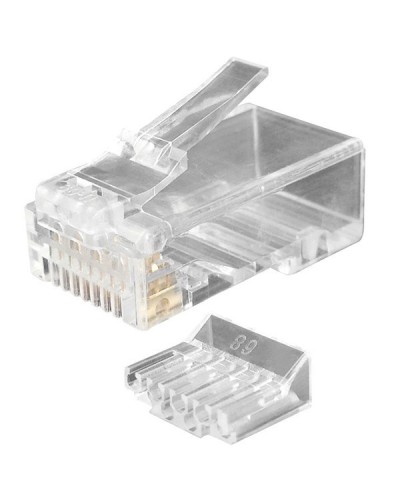 PLUG-8P8C-UV-C6-100 (100 шт). Разъем RJ-45. Hyperline в Ярославле