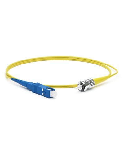 FC-S2-9-SC/UR-ST/UR-H-1M-LSZH-YL. Патч-корд волоконно-оптический одномодовый. Hyperline в Ярославле