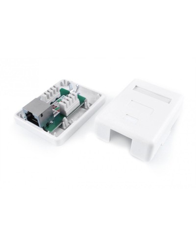 SB1-1-8P8C-C6-SH-WH. Розетка RJ-45. Hyperline в Ярославле
