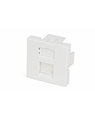 SIP2-1K-M45-45. Вставка 45х45 для 1 модуля формата Keystone Jack, со шторкой. Hyperline в Ярославле