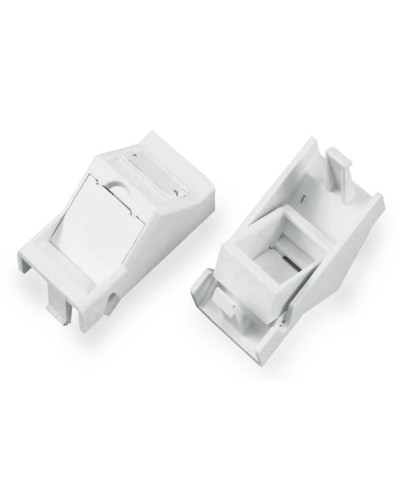 SIP2A-1K-M45-22.5. Вставка угловая 45x22.5 (аналог Mosaic) для 1 модуля формата Keystone Jack. Hyperline в Ярославле
