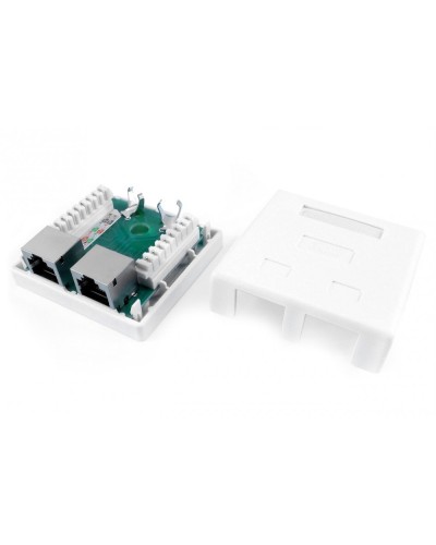 SB1-2-8P8C-C6-SH-WH. Розетка RJ-45. Hyperline в Ярославле