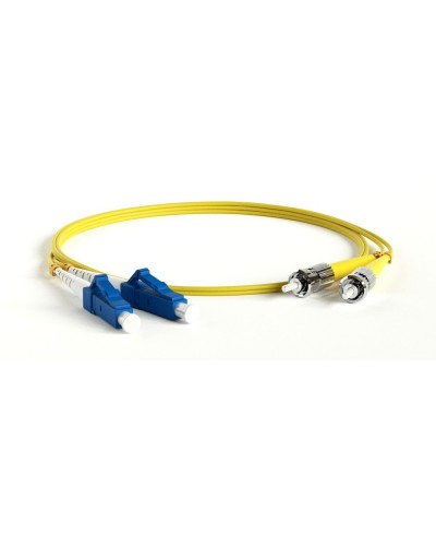 FC-D2-9-LC/UR-ST/UR-H-3M-LSZH-YL. Патч-корд волоконно-оптический одномодовый. Hyperline в Ярославле
