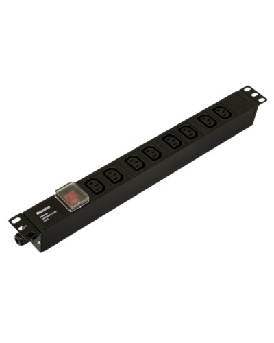 SHE19-8IEC-S-CB. Блок розеток 19. Hyperline в Ярославле