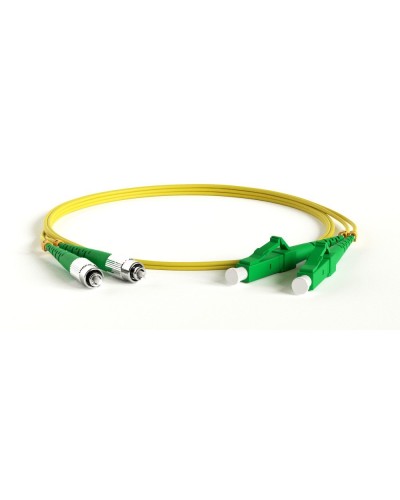 FC-D2-9-FC/AR-LC/AR-H-1M-LSZH-YL. Патч-корд волоконно-оптический FC-LC. Hyperline в Ярославле