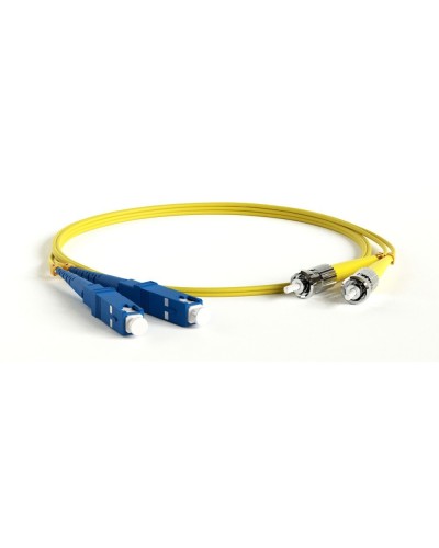 FC-D2-9-SC/UR-ST/UR-H-1M-LSZH-YL. Патч-корд волоконно-оптический ST-SC. Hyperline в Ярославле