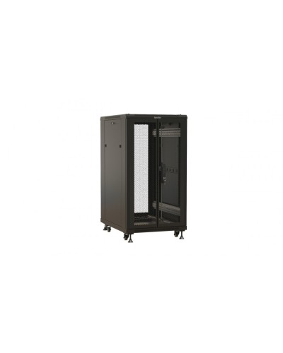 TTBR-1868-DD-RAL9004. Шкаф телекоммуникационный 19 напольный 18U. Hyperline в Ярославле