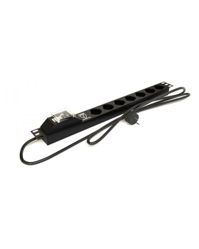SHE19-7SH-BF-2.5EU. Блок розеток 19. Hyperline в Ярославле