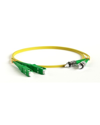 FC-D2-9-SC/AR-ST/AR-H-1M-LSZH-YL. Патч-корд волоконно-оптический ST-SC. Hyperline в Ярославле