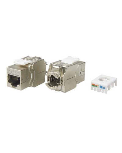 KJ8-8P8C-C5e-180-TLS-SH-F-WH. Вставка Keystone Jack RJ-45. Hyperline в Ярославле