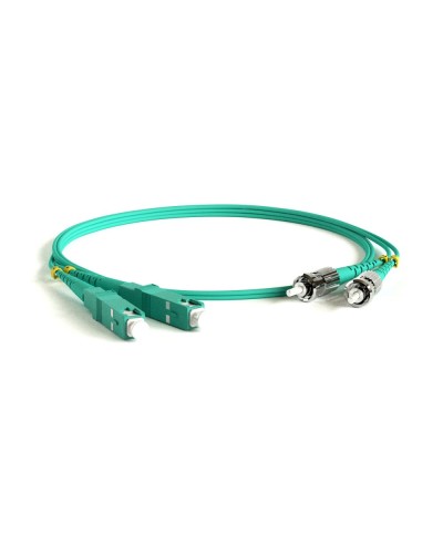 FC-D2-503-SC/PR-ST/PR-H-3M-LSZH-AQ. Патч-корд волоконно-оптический многомодовый. Hyperline в Ярославле