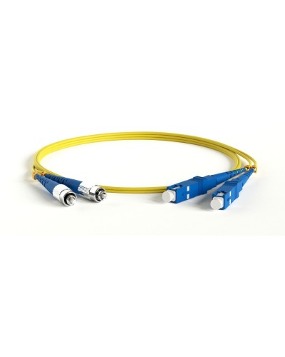 FC-D2-9-FC/UR-SC/UR-H-1M-LSZH-YL. Патч-корд волоконно-оптический SC-FC. Hyperline в Ярославле