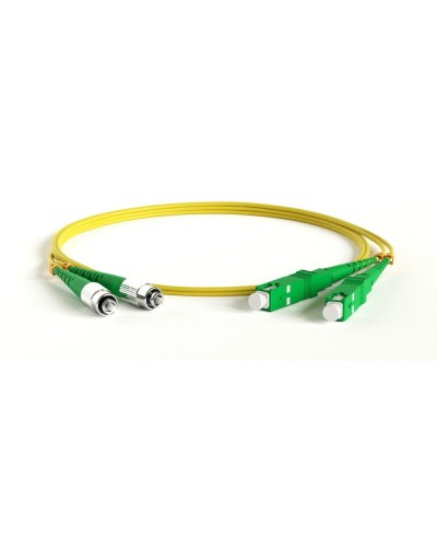 FC-D2-9-FC/AR-SC/AR-H-1M-LSZH-YL. Патч-корд волоконно-оптический SC-FC. Hyperline в Ярославле