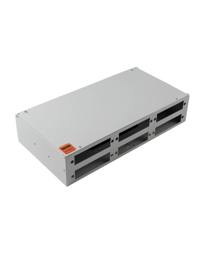 FO-19R-2U-6xSLT-W140H42-48UN-GY. Кросс оптический 19. Hyperline в Ярославле