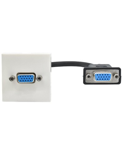Розетка VGA M/M PRIMER РКМ-10-20-П белый IEK(PR-KK40D-RV-0-1-K01). Розетка. IEK в Ярославле