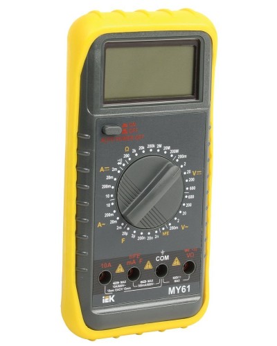 Мультиметр цифровой Professional MY61 (TMD-5S-061). Мультиметр цифровой. IEK в Ярославле