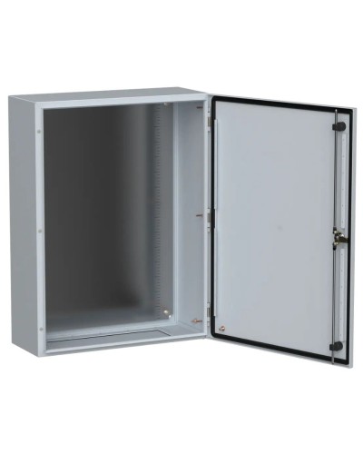 ЩМП-80.60.30 УХЛ1 IP66 800х600х300 TITAN 5 (TI5-10-N-080-060-030-66). Шкаф металлический с монтажной платой. IEK в Ярославле
