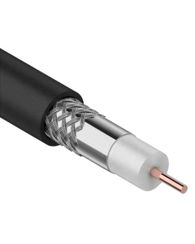 GENERICA RG59 CCS 75Ом FPE PVC белый (CC1-R5F1-111-100-G). Кабель коаксиальный омедненный. IEK в Ярославле