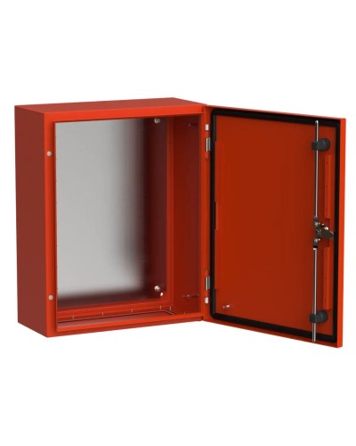 ЩМП-50.40.20 УХЛ1 IP66 RAL3020 TITAN 5 (TI5-13-N-050-040-020-66). Корпус металлический с монтажной платой. IEK в Ярославле
