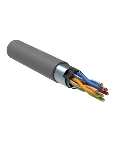 GENERICA F/UTP кат.5E 24AWG 4 пары LSZH серый (BC1-C5E04-321-305-R-G). Кабель «витая пара» (LAN) для структурированных систем связи. IEK в Ярославле