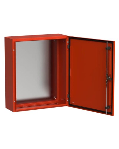ЩМП-60.50.20 УХЛ1 IP66 RAL3020 TITAN 5 (TI5-13-N-060-050-020-66). Корпус металлический с монтажной платой. IEK в Ярославле