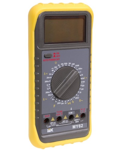 Мультиметр цифровой Professional MY62 (TMD-5S-062). Мультиметр цифровой. IEK в Ярославле