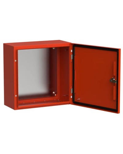 ЩМП-40.40.20 УХЛ1 IP66 RAL3020 TITAN 5 (TI5-13-N-040-040-020-66). Корпус металлический с монтажной платой. IEK в Ярославле