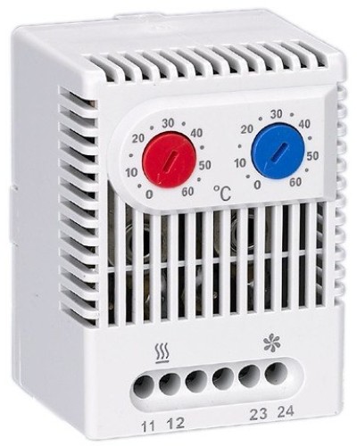 Термостат двухканальный от 0 до +60°C NO+NC (YCE-DTNO-NC-60). Термостат двухканальный. IEK в Ярославле