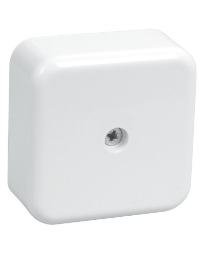 Коробка распаячная КМ41206-01 50х50х20 открытой проводки (4 клеммы 3 мм²) белая (UKO10-050-050-020-K01). Коробка распаячная безгалогенная (HF). IEK в Ярославле