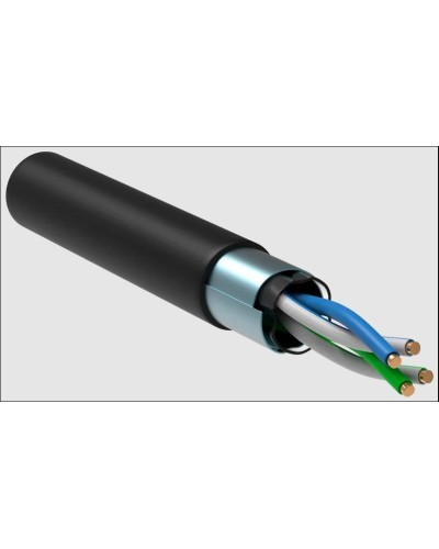 GENERICA U/UTP 5E 24AWG 2PR LDPE черный (BC3-C5E02-139-305-R-G). Кабель «витая пара» (LAN) для структурированных систем связи. IEK в Ярославле