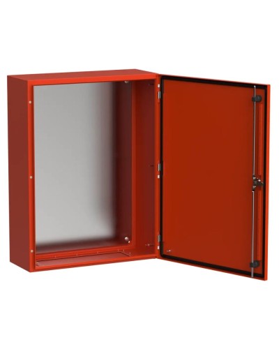 ЩМП-80.60.30 УХЛ1 IP66 RAL3020 TITAN 5 (TI5-13-N-080-060-030-66). Корпус металлический с монтажной платой. IEK в Ярославле
