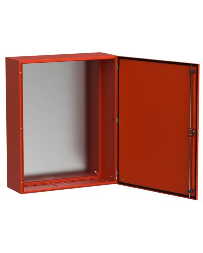 ЩМП-100.80.30 УХЛ1 IP66 RAL3020 TITAN 5 (TI5-13-N-100-080-030-66). Корпус металлический с монтажной платой. IEK в Ярославле