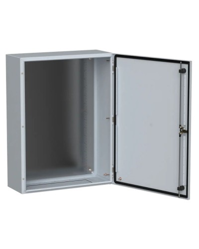 ЩМП-80.60.25 УХЛ1 IP66 800х600х250 TITAN 5 (TI5-10-N-080-060-025-66). Шкаф металлический с монтажной платой. IEK в Ярославле