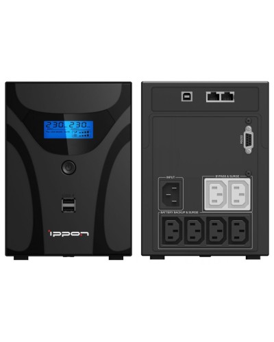 Ippon Smart Power Pro II 1200 (1005583). Источник бесперебойного питания. Ippon в Ярославле