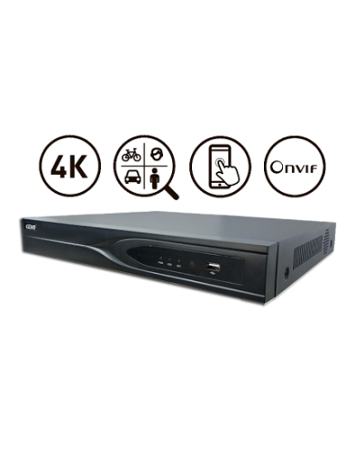 KN-CORE36/2-4K-AI. Видеорегистратор IP 36-канальный. KENO в Ярославле