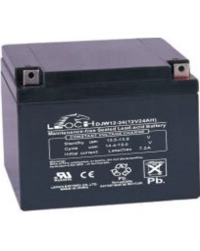LEOCH DJW 12-24. Аккумулятор герметичный свинцово-кислотный. LEOCH в Ярославле