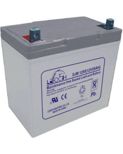 LEOCH DJM 1255. Аккумулятор герметичный свинцово-кислотный. LEOCH в Ярославле