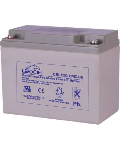LEOCH DJM 1250. Аккумулятор герметичный свинцово-кислотный. LEOCH в Ярославле